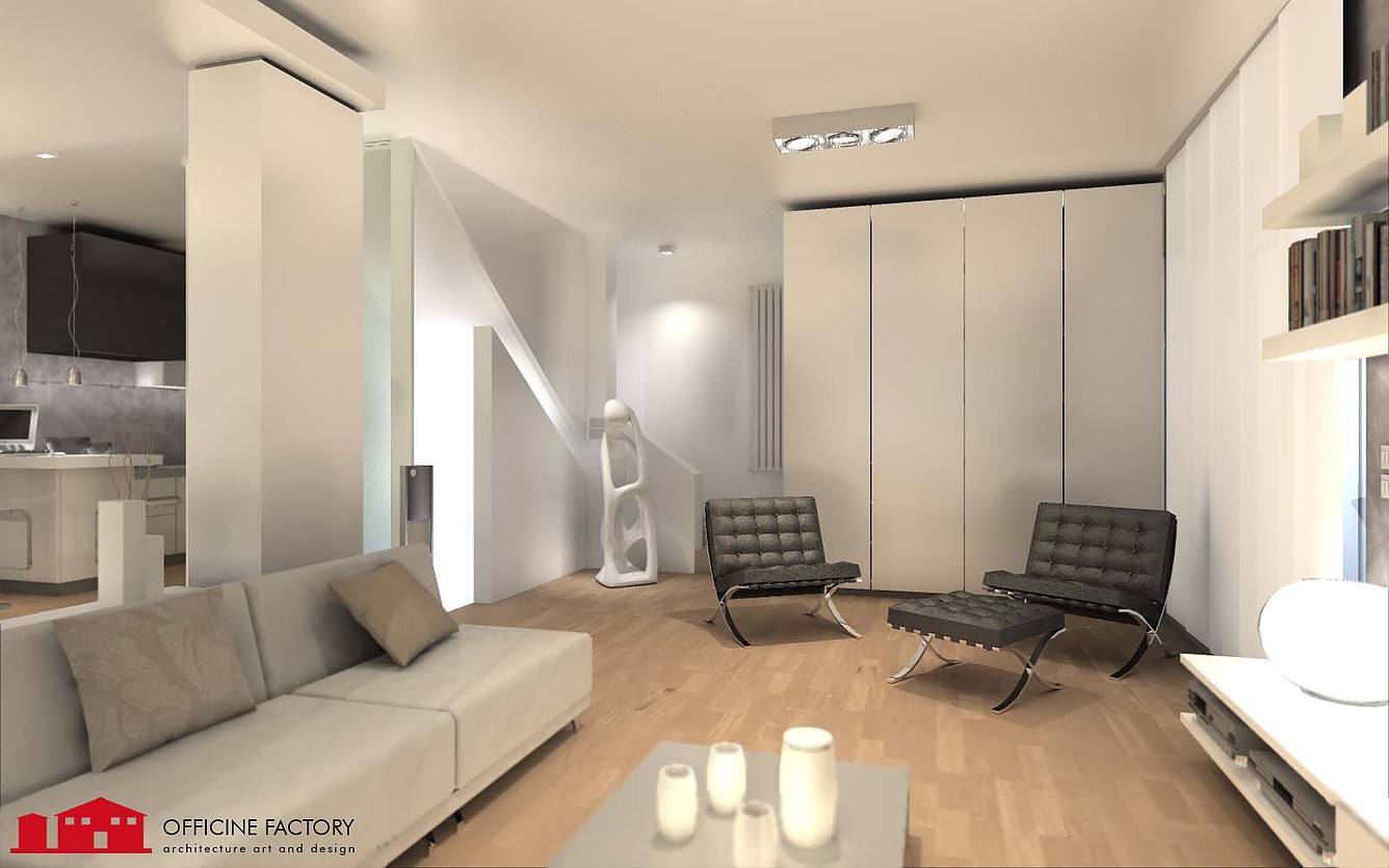 Magnifica idea per un ambiente living, dove sala e cucina stanno vicine, garantendovi socialità, relax e
            funzionalità tramite apertura e vicinanza. Progetto tramite rendering 3D: le idee diventano realtà visibile!