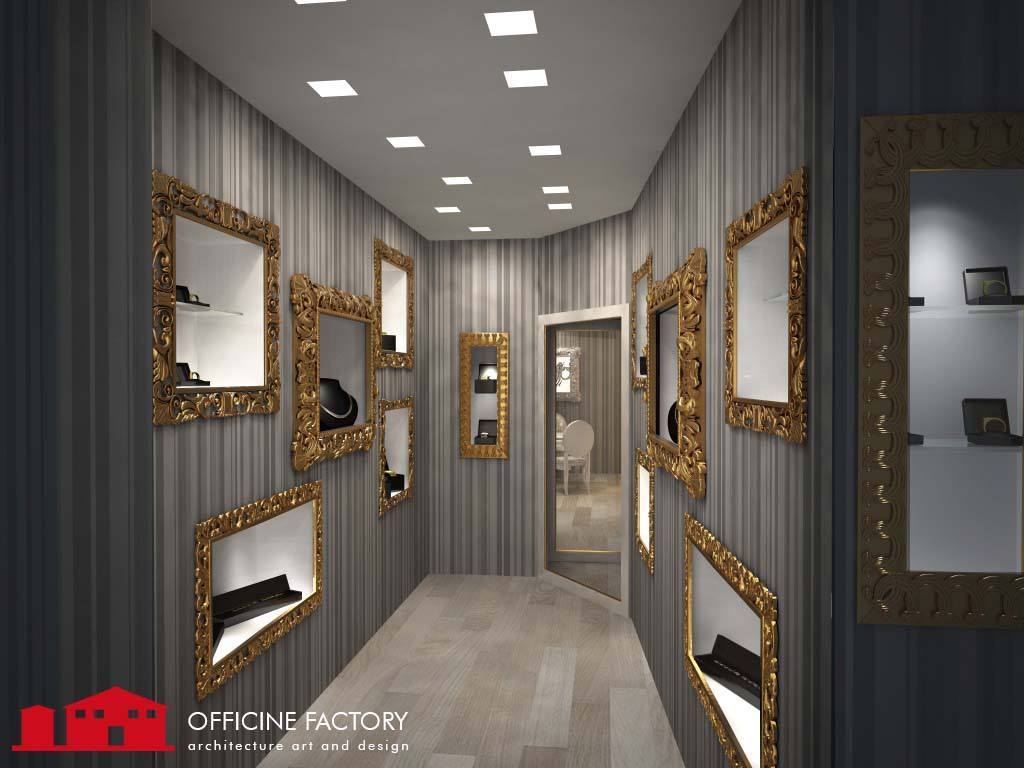 Corridoio con specchi eleganti Corridoio con pareti grigie e diversi specchi di varie dimensioni e cornici dorate appesi alle stesse. Officine Factory è
Architecture Art and Design a Ostia, Roma, Fiumicino, Eur, Palocco, Infernetto, Acilia, Axa, Dragona, Pomezia